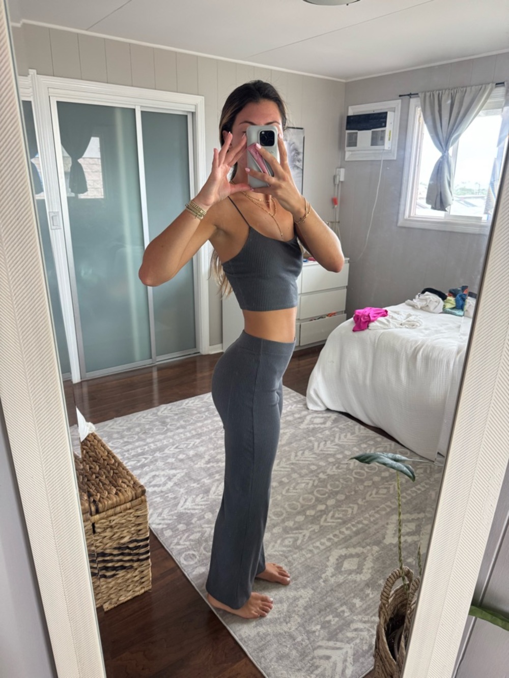 Garage Ribbed grey set - Picture 3 of 3